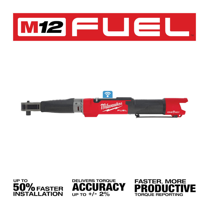 Milwaukee M12 FUEL™ 1/2" Digital Torque Wrench with ONE-KEY™