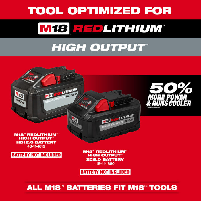 Milwaukee M18 FUEL Dual Battery Backpack Blower