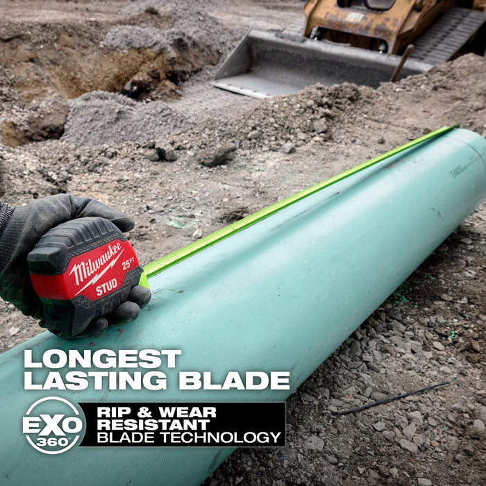 Milwaukee 25ft STUD Tape Measure