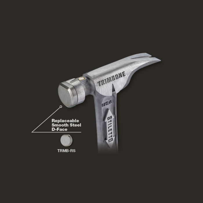 Stiletto® TRIMBONE™ 10oz Titanium Finish Hammer