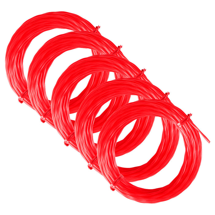 Milwaukee Milwaukee 5PK .080" x 25ft Pre-Cut Twisted Trimmer Line