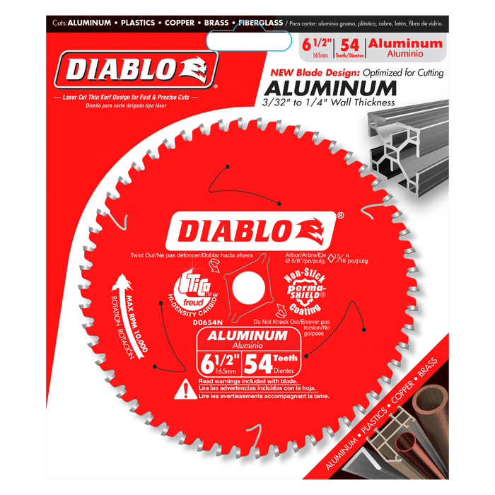 Diablo Saw Blade For Medium Aluminum