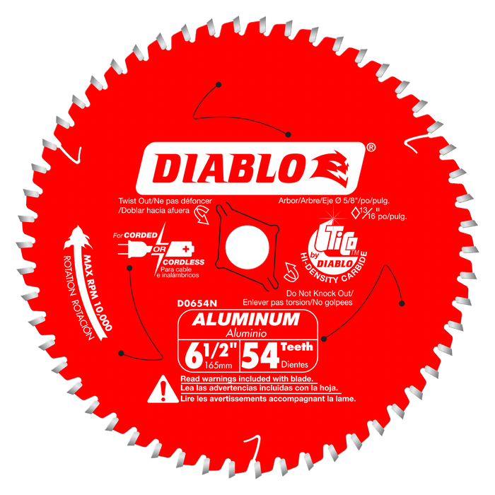 Diablo Saw Blade For Medium Aluminum