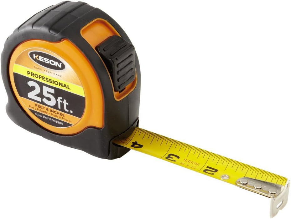 Keson Professional Tape Measure - 25FT