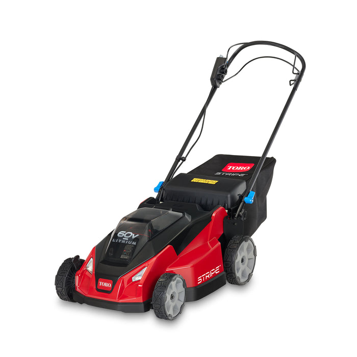 Toro 60V Max 21" Stripe® Dual-Blades Self-Propelled Cordless Lawn Mower w/ 7.5Ah Battery & Charger