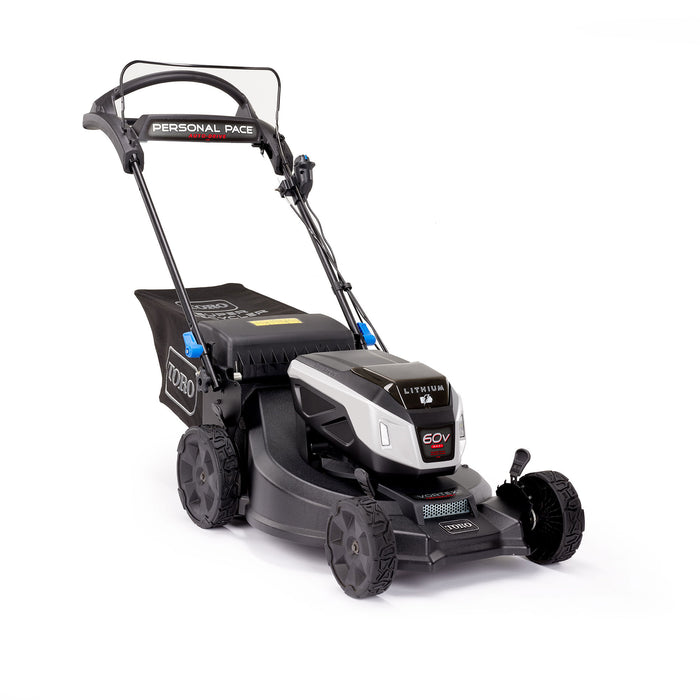 Toro 60V Max 21" Super Recycler® w/Personal Pace® & SmartStow® Cordless Lawn Mower - 7.5Ah Battery