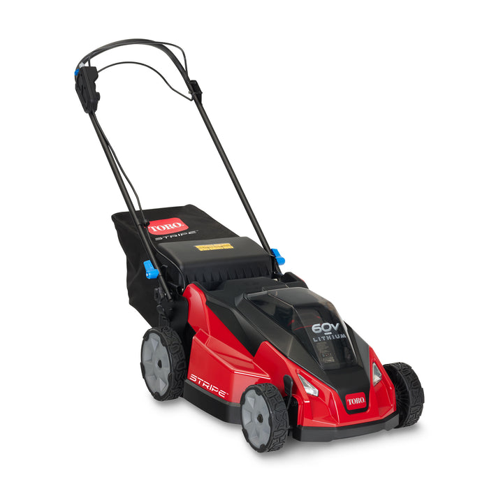 Toro 60V Max 21" Stripe® Dual-Blades Self-Propelled Cordless Lawn Mower w/ 7.5Ah Battery & Charger