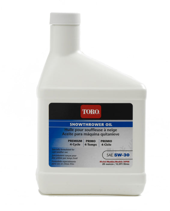 Toro 5W-30 Synthetic Winter Engine Oil - 20 oz.