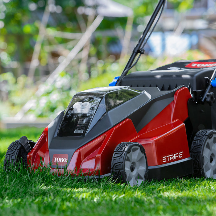 Toro 60V Max 21" Stripe® Dual-Blades Self-Propelled Cordless Lawn Mower w/ 7.5Ah Battery & Charger