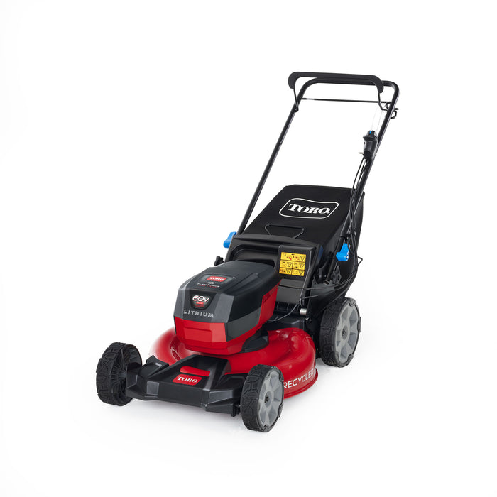 Toro 60V Max 21" Recycler® w/SmartStow® Self-Propelled Lawn Mower - 5.0Ah Battery