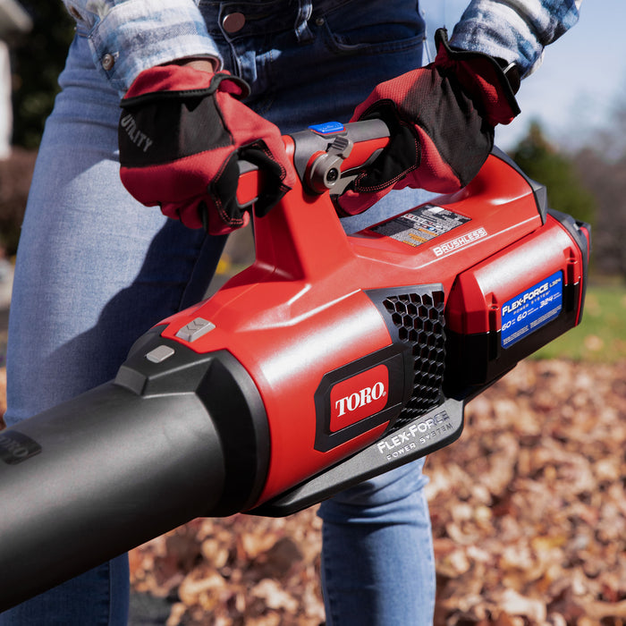 Toro 60V Max Cordless Brushless Leaf Blower w/ 4Ah Battery