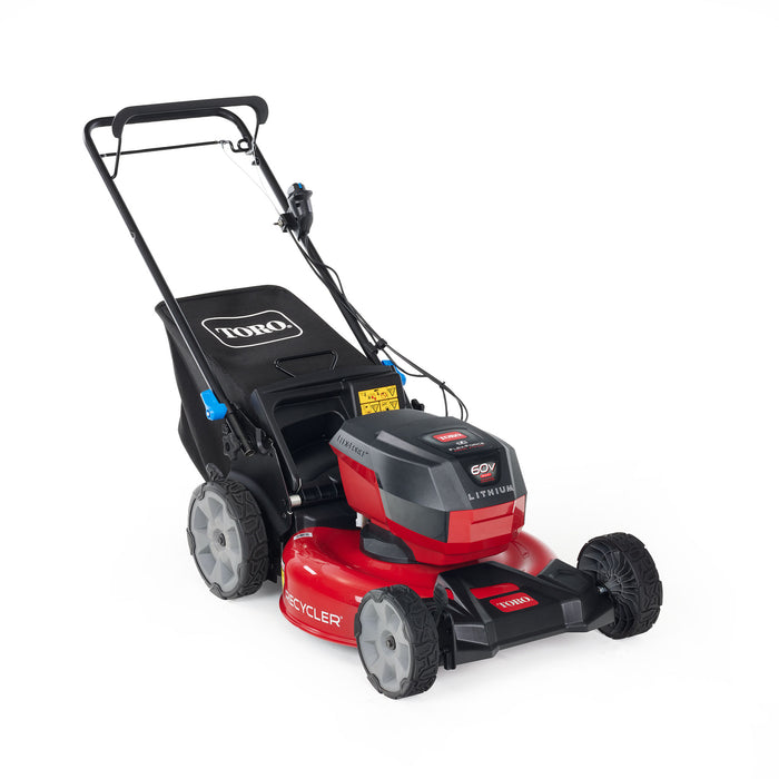 Toro 60V Max 21" Recycler® w/SmartStow® Self-Propelled Lawn Mower - 5.0Ah Battery