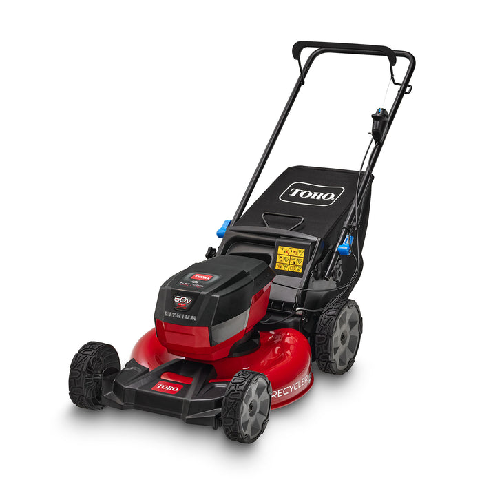 Toro 60V Max 21" Recycler® w/ SmartStow® Cordless Lawn Mower - 4.0Ah Battery