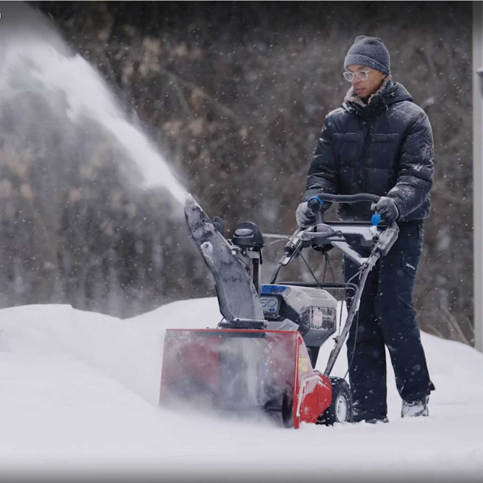 Toro 60V SnowMaster® 24" Cordless Snow Blower w/ 10Ah Battery & Charger