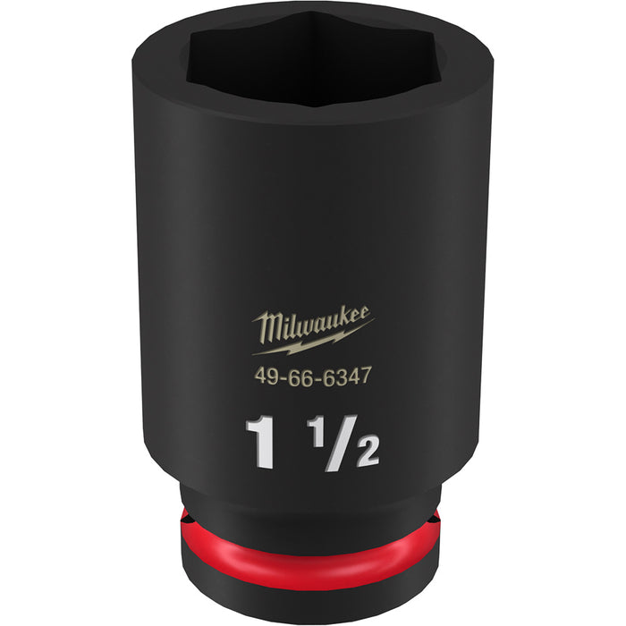 Milwaukee SHOCKWAVE SAE Impact Deep Socket 6-Point