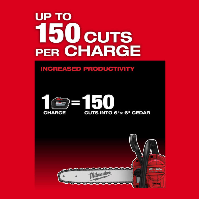 Milwaukee M18 FUEL™ Cordless 14" Chainsaw - Tool Only