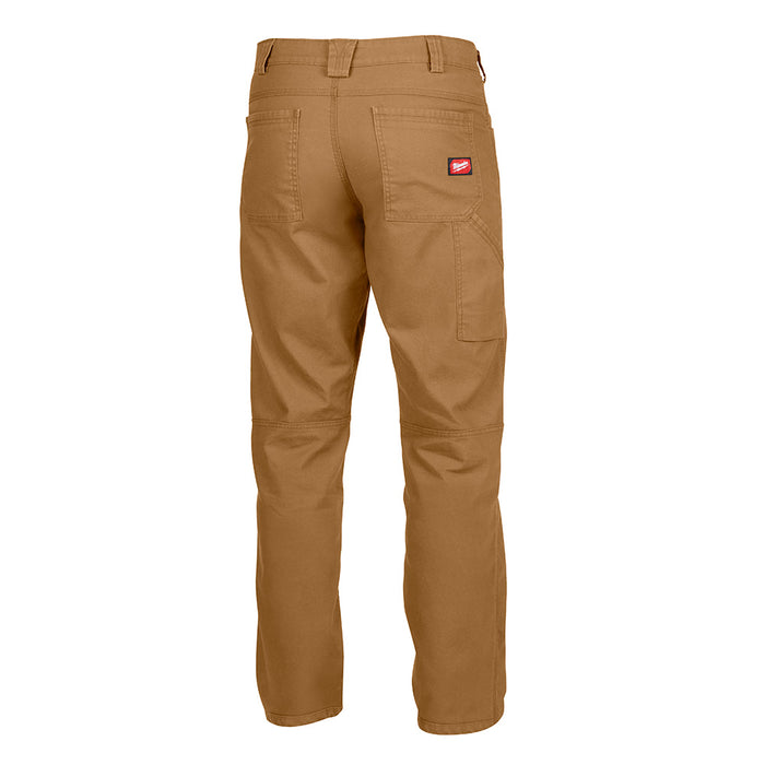 Milwaukee Heavy Duty Flex Work Pants (Khaki)