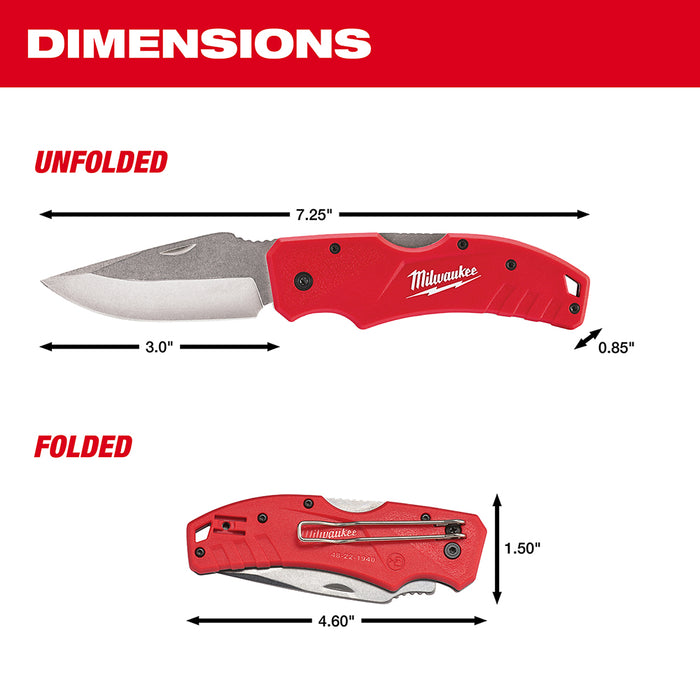 Milwaukee Lockback Pocket Knife