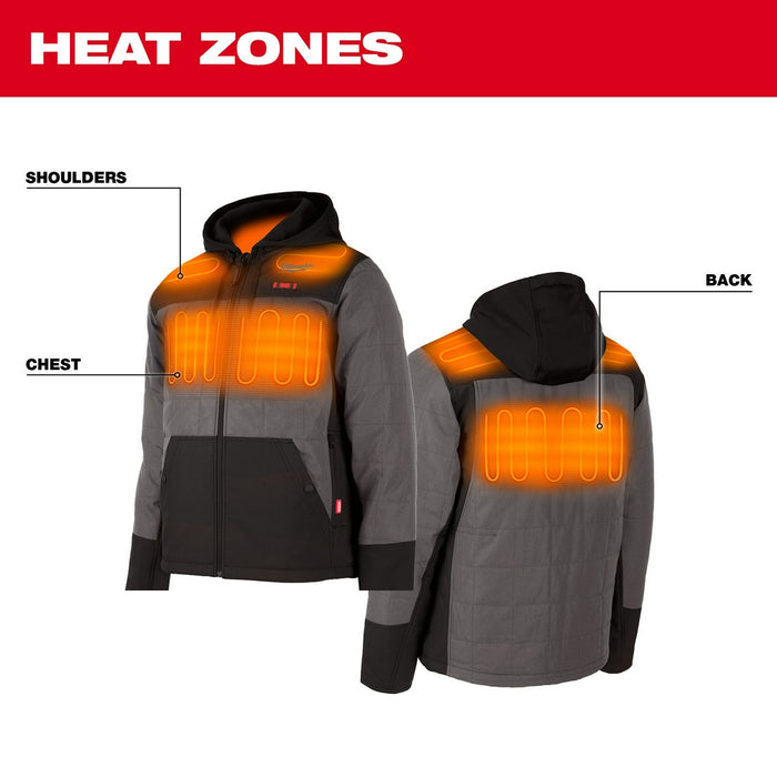 Milwaukee M12 Heated AXIS Hooded Jacket Kit