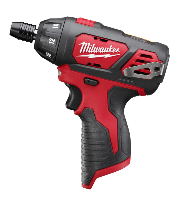 Milwaukee M12 Cordless 1/4" Hex Screwdriver - Tool Only