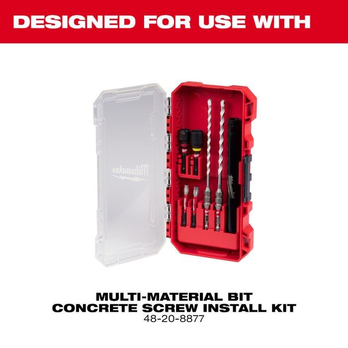 Milwaukee SHOCKWAVE Carbide Multi-Material Bit Concrete - 4" x 6"