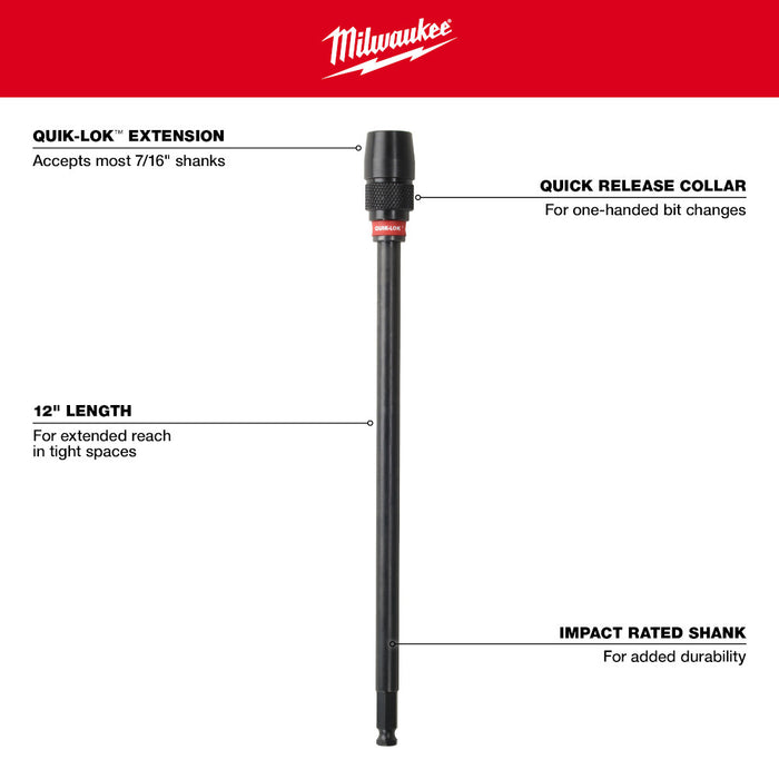 Milwaukee Universal QUIK-LOK Extension