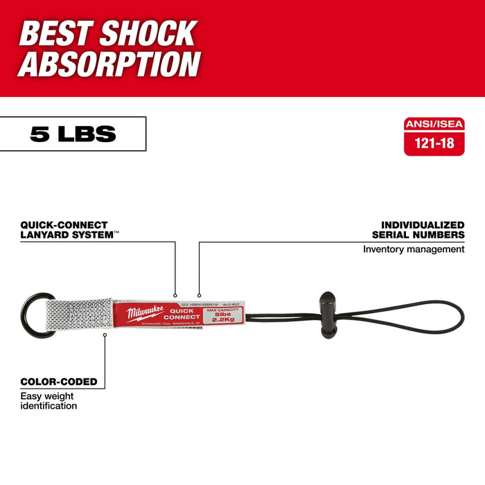 Milwaukee 3 pc. 5 lbs Small Quick-Connect Accessory