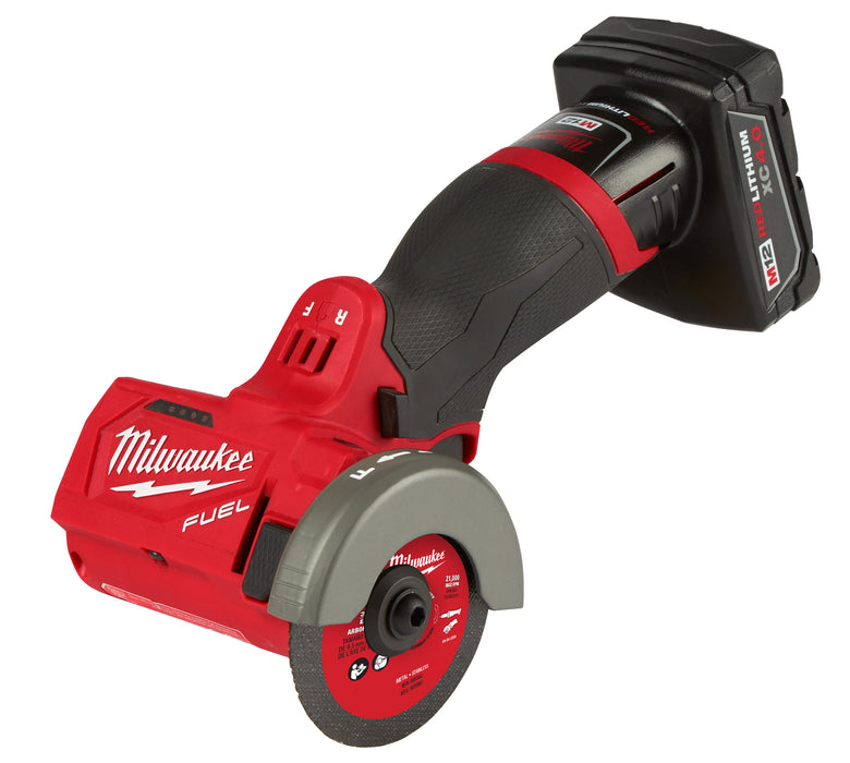 Milwaukee M12 FUEL Cordless 3" Compact Cut Off Tool Kit