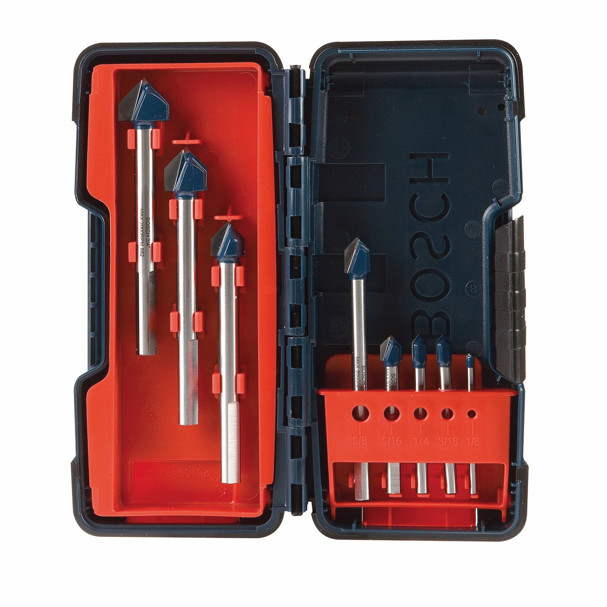 Bosch 8 pc. Glass & Tile Bit Set — Interline Wholesale Hardware