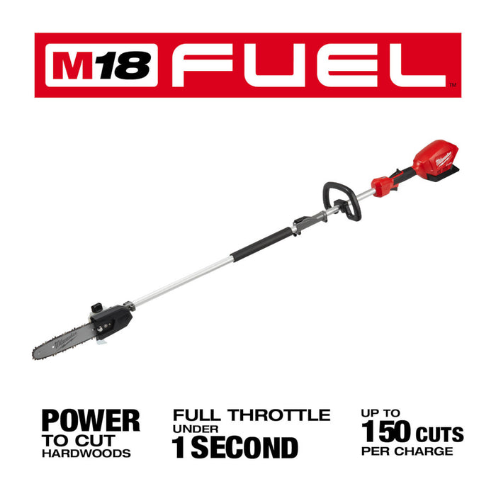 Milwaukee M18 FUEL 10" Pole Saw w/ QUIK-LOK