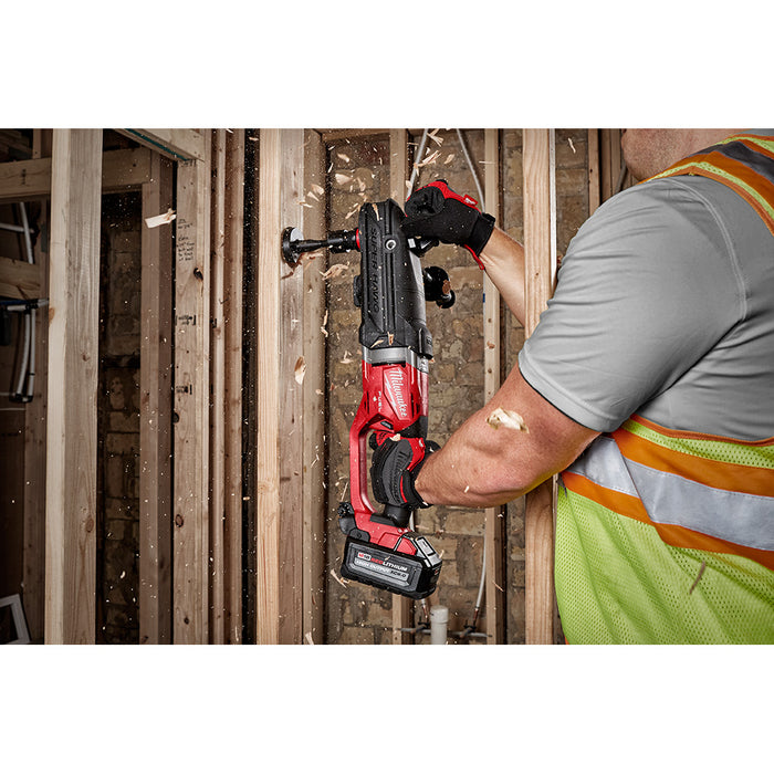 Milwaukee M18 FUEL Cordless Super Hawg Right Angle Drill with QUIK-LOK Kit