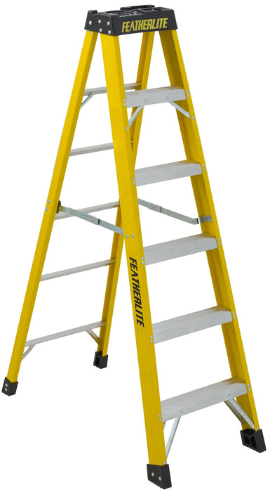 Featherlite Extra Heavy Duty Fiberglass Step Ladder (Type 1A)