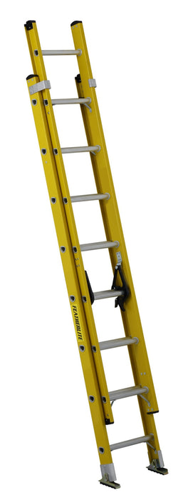 Featherlite Extra Heavy Duty Fiberglass Extension Ladder (Type 1A)