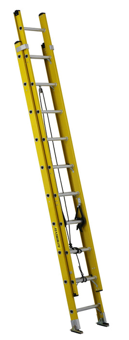 Featherlite Extra Heavy Duty Fiberglass Extension Ladder (Type 1A)