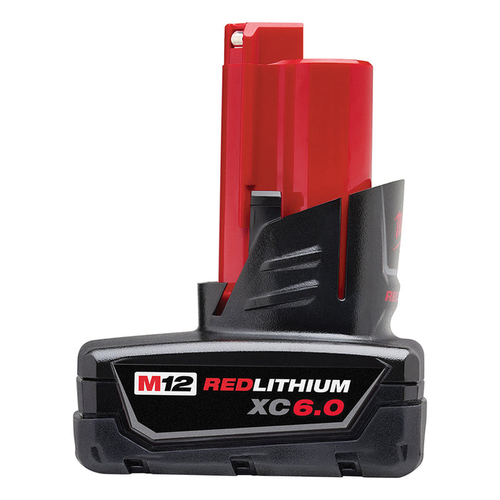 Milwaukee M12 REDLITHIUM XC 6.0Ah Extended Capacity Battery