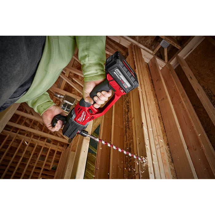 Milwaukee M18 FUEL Cordless Hole Hawg Right Angle Drill withQUIK-LOK - Tool Only