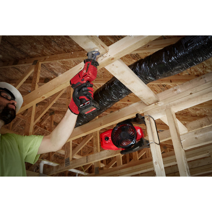 Milwaukee M12 Cordless Mounting Fan - Tool Only