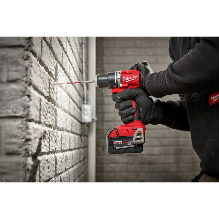Milwaukee M18 Compact Brushless 1/2" Hammer Drill/Driver - Tool Only