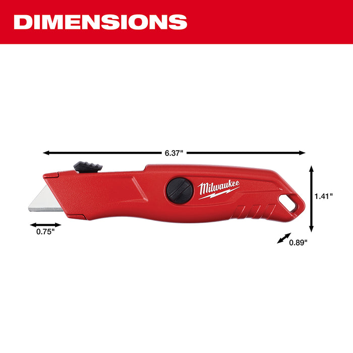 Milwaukee Self Retracting Utility Knife