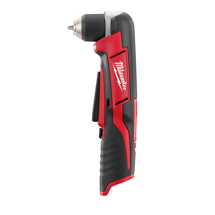 Milwaukee 12V Cordless M12 3/8" Chuck 800 RPM 100"/lb Torque Right Angle Drill Driver  - Tool Only