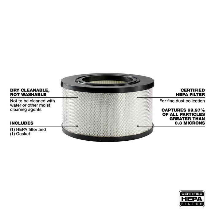 Milwaukee Replacement HEPA Filter For 8960-20