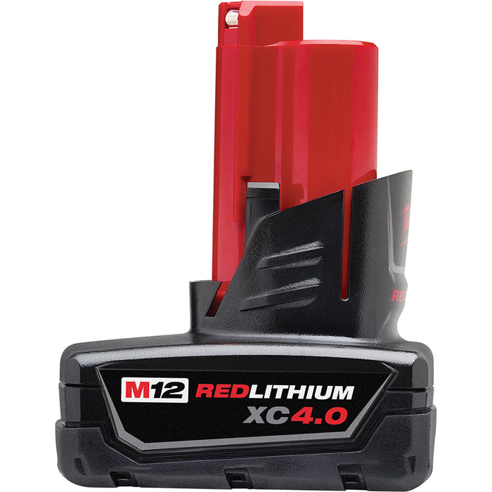 Milwaukee M12 REDLITHIUM XC 4.0Ah Extended Capacity Battery