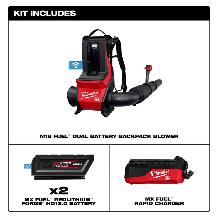 Milwaukee MX FUEL Backpack Blower Kit