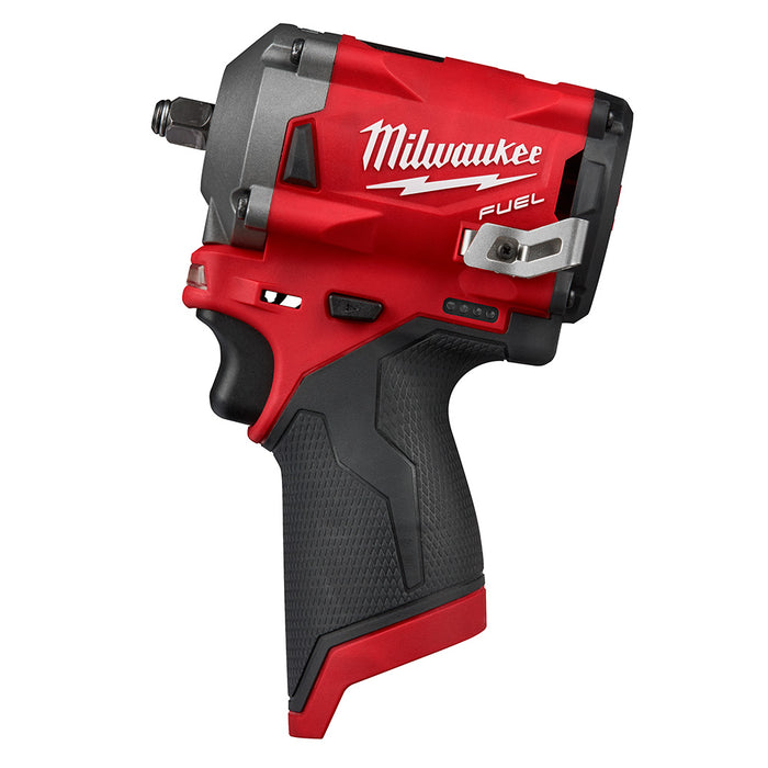 Milwaukee M12 FUEL Cordless Stubby 3/8" Impact Wrench  - Tool Only