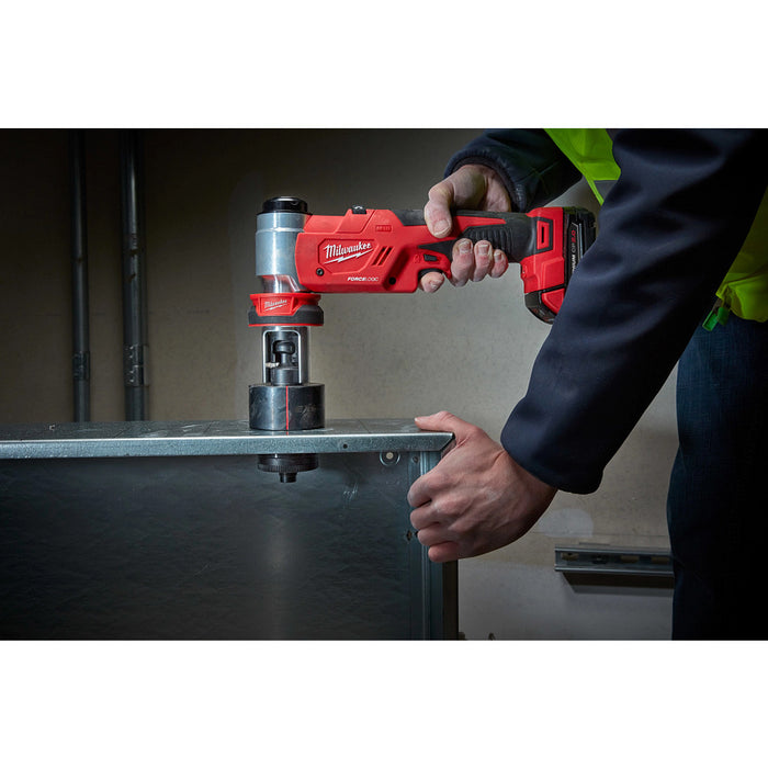 Milwaukee M18 FORCE LOGIC 6T Knockout Tool 1/2" - 2"