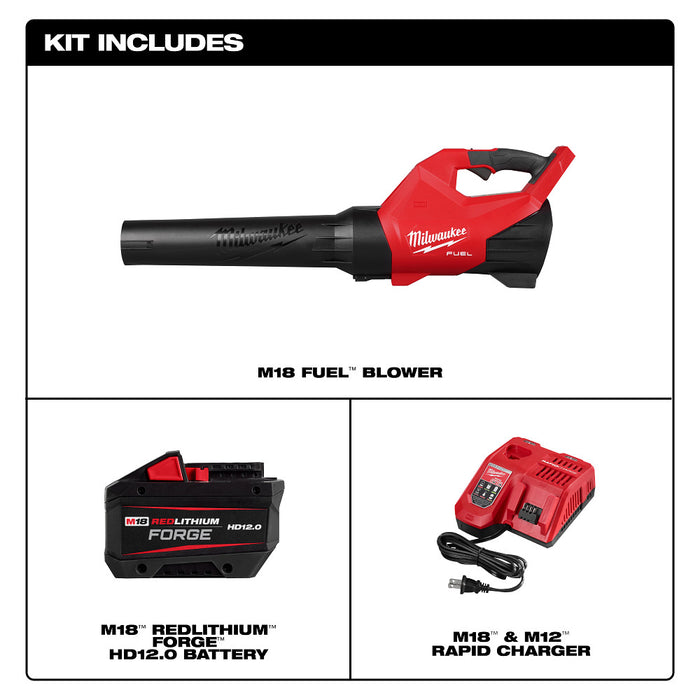 Milwaukee M18 FUEL Forge 12.0 Blower Kit