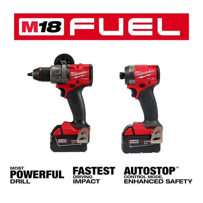 Milwaukee M18 Fuel Cordless Hammer Drill and Impact Driver Combo Kit