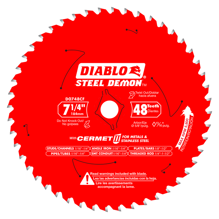 Diablo Demon™ Cermet II Saw Blade For Medium Metal