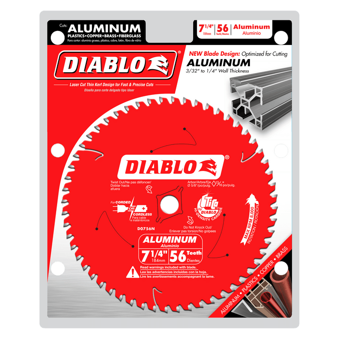 Diablo Saw Blade For Medium Aluminum