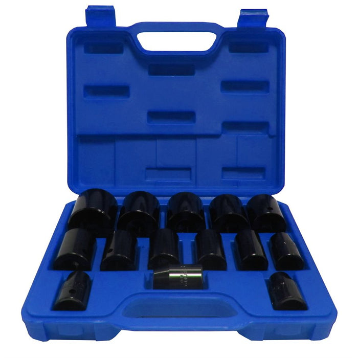 Tooltech 15 pc. Shallow Impact Socket Set 1/2" Drive